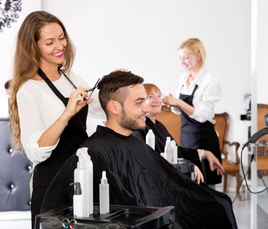 Salon software with online booking for beauty salon